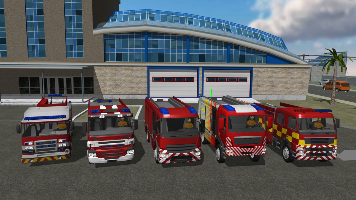 Fire Engine Simulator screenshot 2