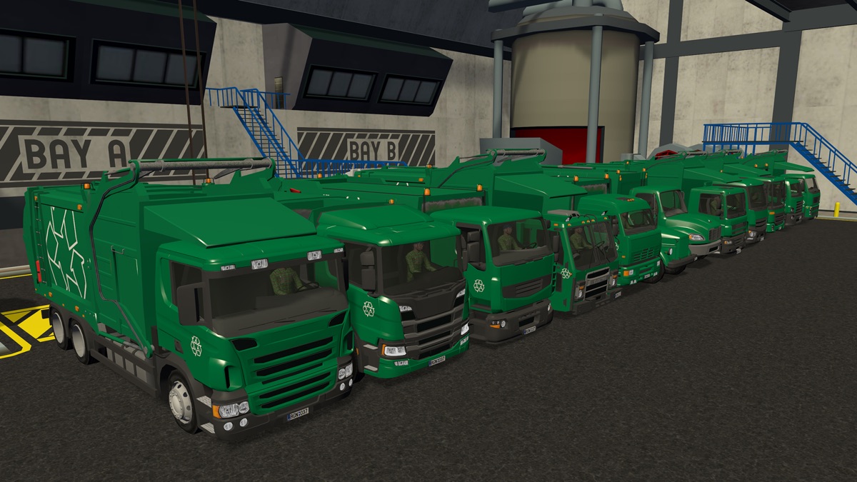 Trash Truck Simulator screenshot 2
