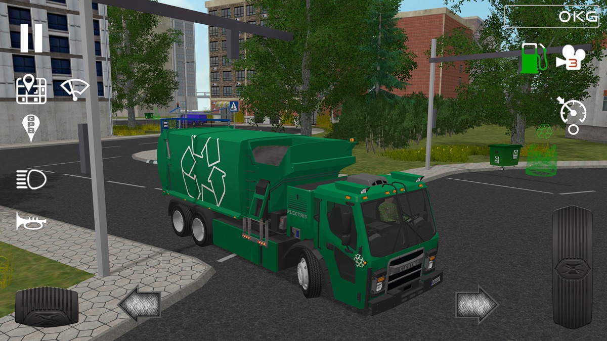Trash Truck Simulator screenshot 3